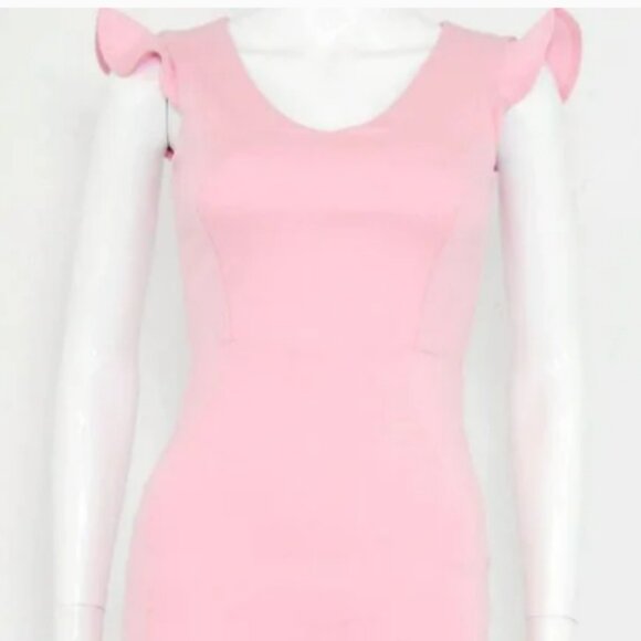Miss Behave Girls Size 14 Light Pink Fiona Ruffle Dress NEW - Picture 4 of 9